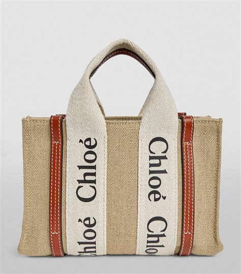 chloe woody small basket bag|chloe mini woody tote bag.